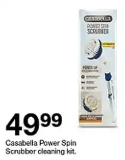 Target Casabella Power Spin Scrubber cleaning kit offer