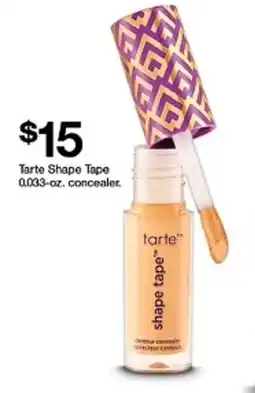 Target Tarte Shape Tape offer