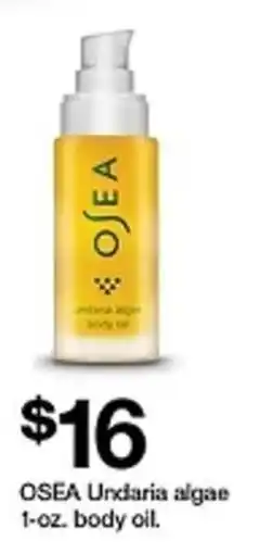 Target OSEA Undaria algae body oil offer