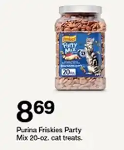 Target Purina Friskies Party Mix cat treats offer