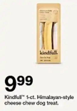 Target Kindfull Himalayan-style cheese chew dog treat offer