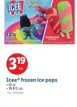 Lidl Icee frozen ice pops offer