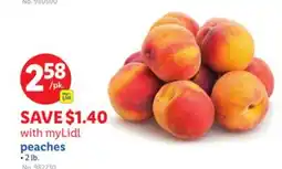 Lidl peaches offer