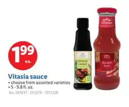 Lidl Vitasia sauce offer
