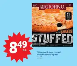 Lidl DiGiorno frozen stuffed crust five cheese pizza offer