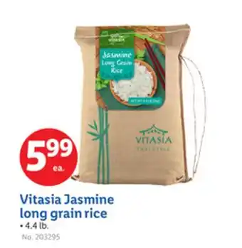 Lidl Vitasia Jasmine long grain rice offer