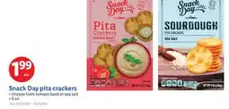 Lidl Snack Day pita crackers offer