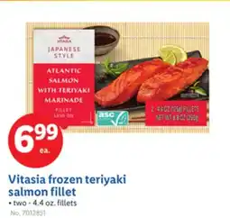 Lidl Vitasia frozen teriyaki salmon fillet offer