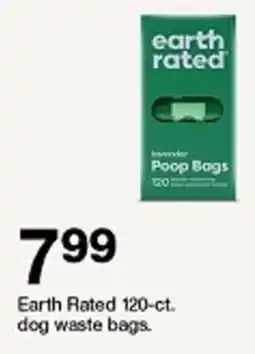 Target Earth Rated dog waste bags offer
