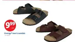 Lidl Livergy men's sandals offer