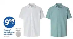 Lidl Esmara men's linen-blend shirt offer