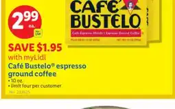 Lidl Café Bustelo espresso ground coffee offer