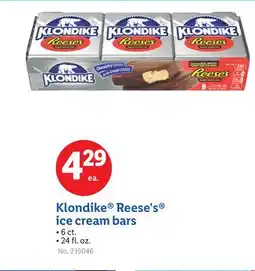 Lidl Klondike Reese's ice cream bars offer