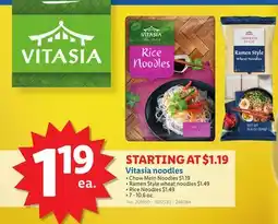 Lidl Vitasia noodles offer