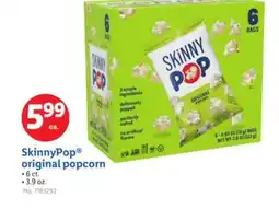 Lidl SkinnyPop original popcorn offer
