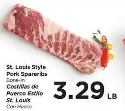 Food 4 Less St. Louis Style Pork Spareribs offer