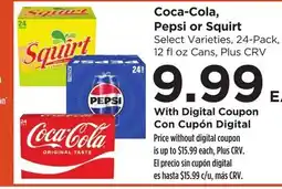 Food 4 Less Coca-Cola, Pepsi or Squirt offer