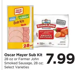 Food 4 Less Oscar Mayer Sub Kit offer