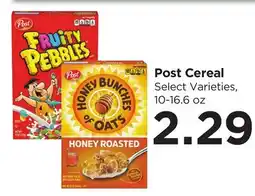 Food 4 Less Post Cereal offer