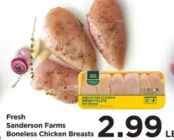 Food 4 Less Fresh Sanderson Farms Boneless Chicken Breasts offer