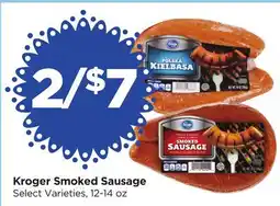 Food 4 Less Kroger Smoked Sausage offer