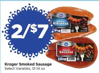 Food 4 Less Kroger Smoked Sausage offer