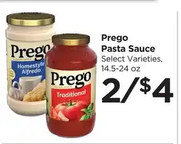 Food 4 Less Prego Pasta Sauce offer
