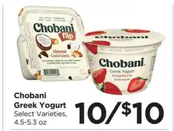 Food 4 Less Chobani Greek Yogurt offer