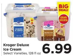 Food 4 Less Kroger Deluxe Ice Cream offer
