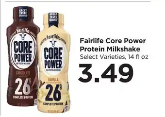 Food 4 Less Fairlife Core Power Protein Milkshake offer