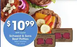 Ralphs Schweid & Sons Beef Patties offer