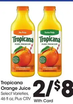Ralphs Tropicana Orange Juice offer