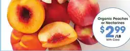 Ralphs Organic Peaches or Nectarines offer