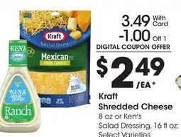 Ralphs Kraft Shredded Cheese offer