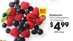 Ralphs Blueberries offer