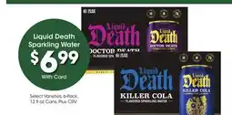 Ralphs Liquid Death Sparkling Water offer