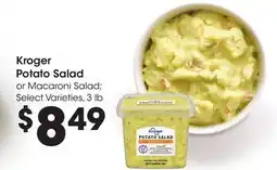 Ralphs Kroger Potato Salad offer