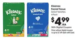 Ralphs Kleenex Facial Tissue offer