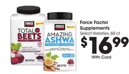 Ralphs Force Factor Supplements offer