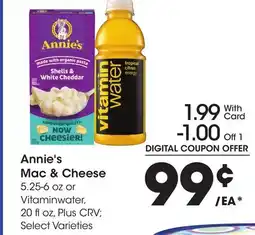 Ralphs Annie's Mac & Cheese offer