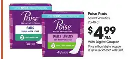Ralphs Poise Pads offer