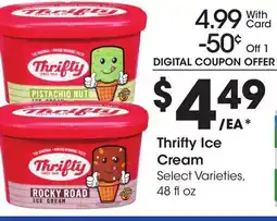 Ralphs Thrifty Ice Cream offer