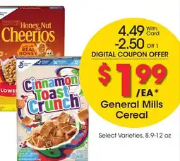 Ralphs General Mills Cereal offer