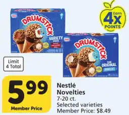 Vons Nestlé Novelties offer