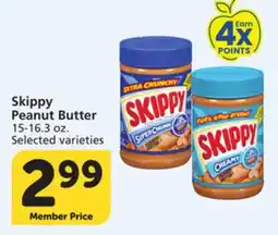 Vons Skippy Peanut Butter offer