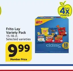Vons Frito Lay Variety Pack offer