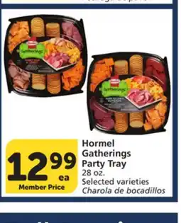 Vons Hormel Gatherings Party Tray offer