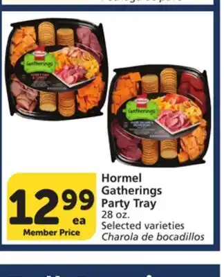 Vons Hormel Gatherings Party Tray offer