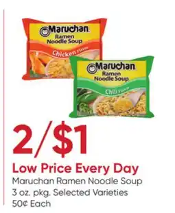 Stater Bros Maruchan Ramen Noodle Soup offer