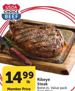 Vons Ribeye Steak offer